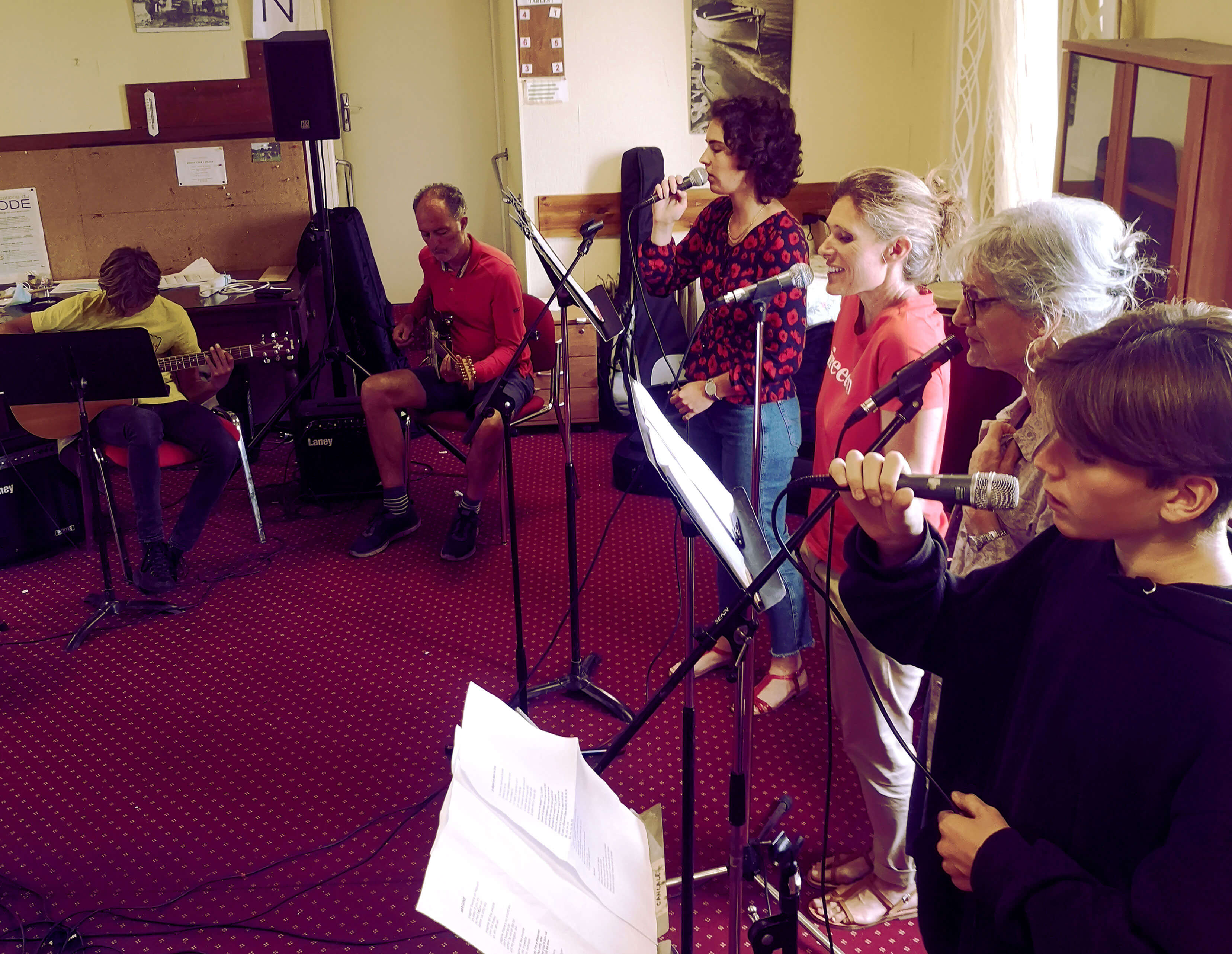 Stage de musique à Cancale